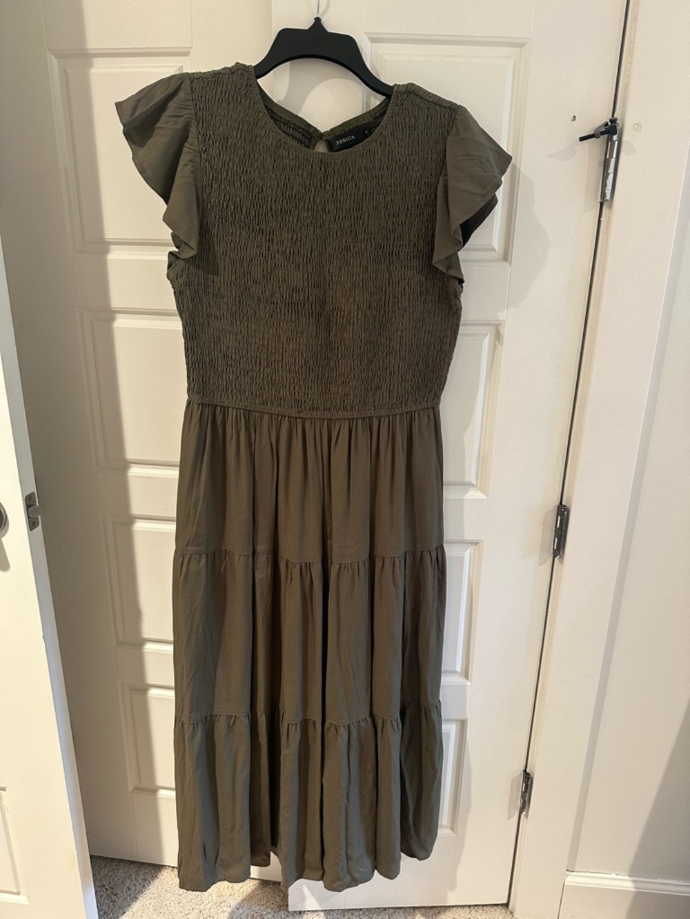 Olive Green Maxi Dress